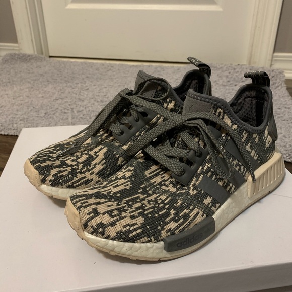 adidas | Shoes | Grey Beige Nmd Women Size 6 | Poshmark